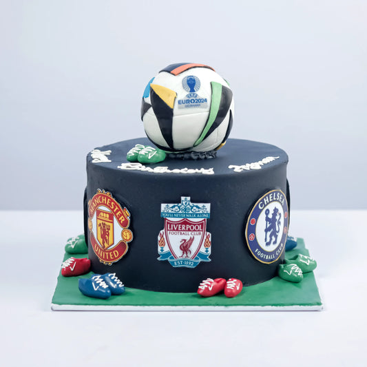 Football Euro-Cup Theme Cake