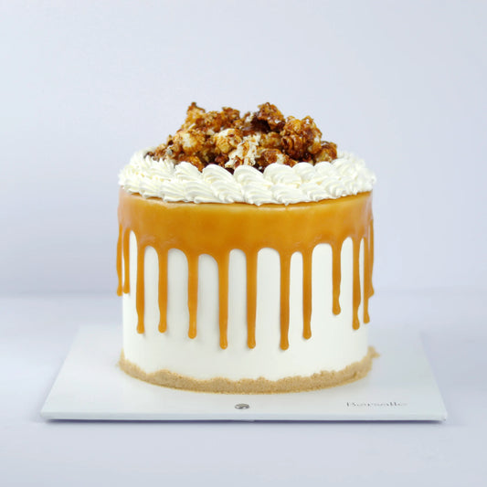 Caramel Popcorn Combo Cake