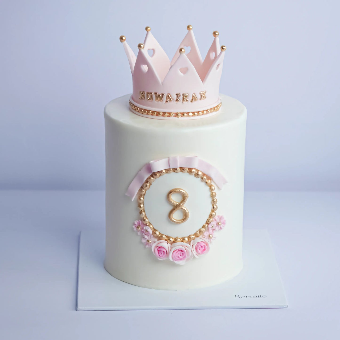 Princess Crown Birthday Cake