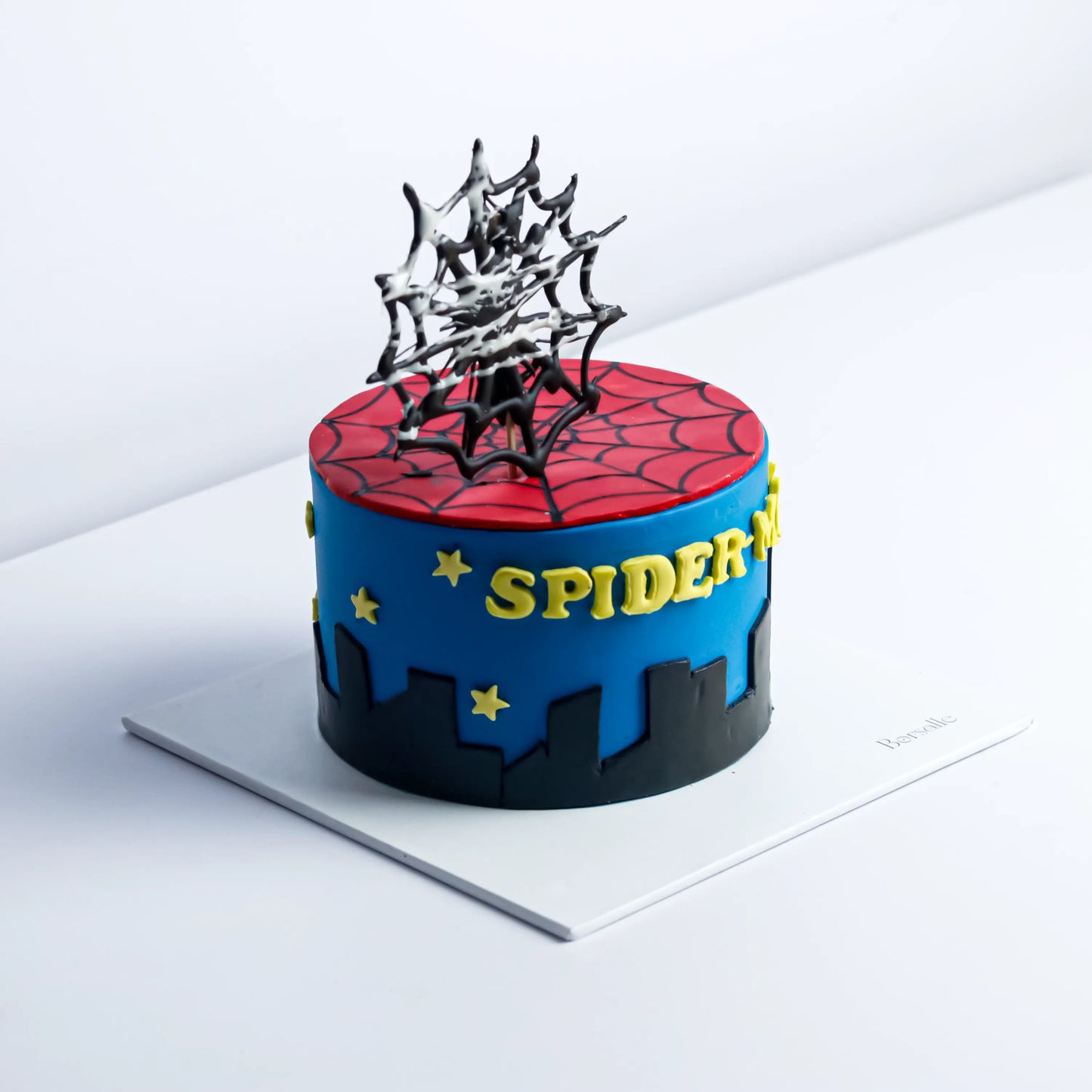 Spiderman Theme Cake