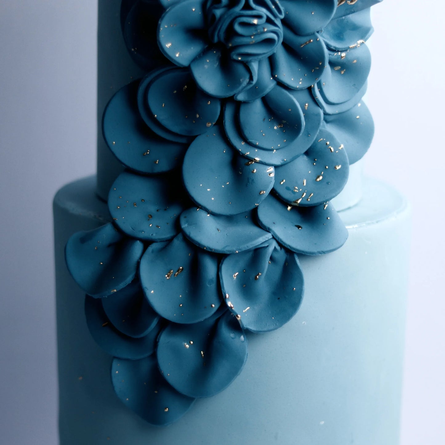 Two-Tier Mystic Petal Cake