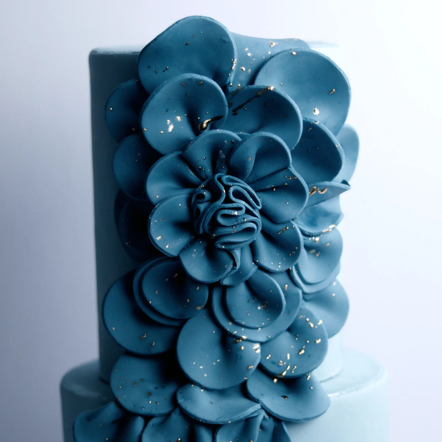 Two-Tier Mystic Petal Cake