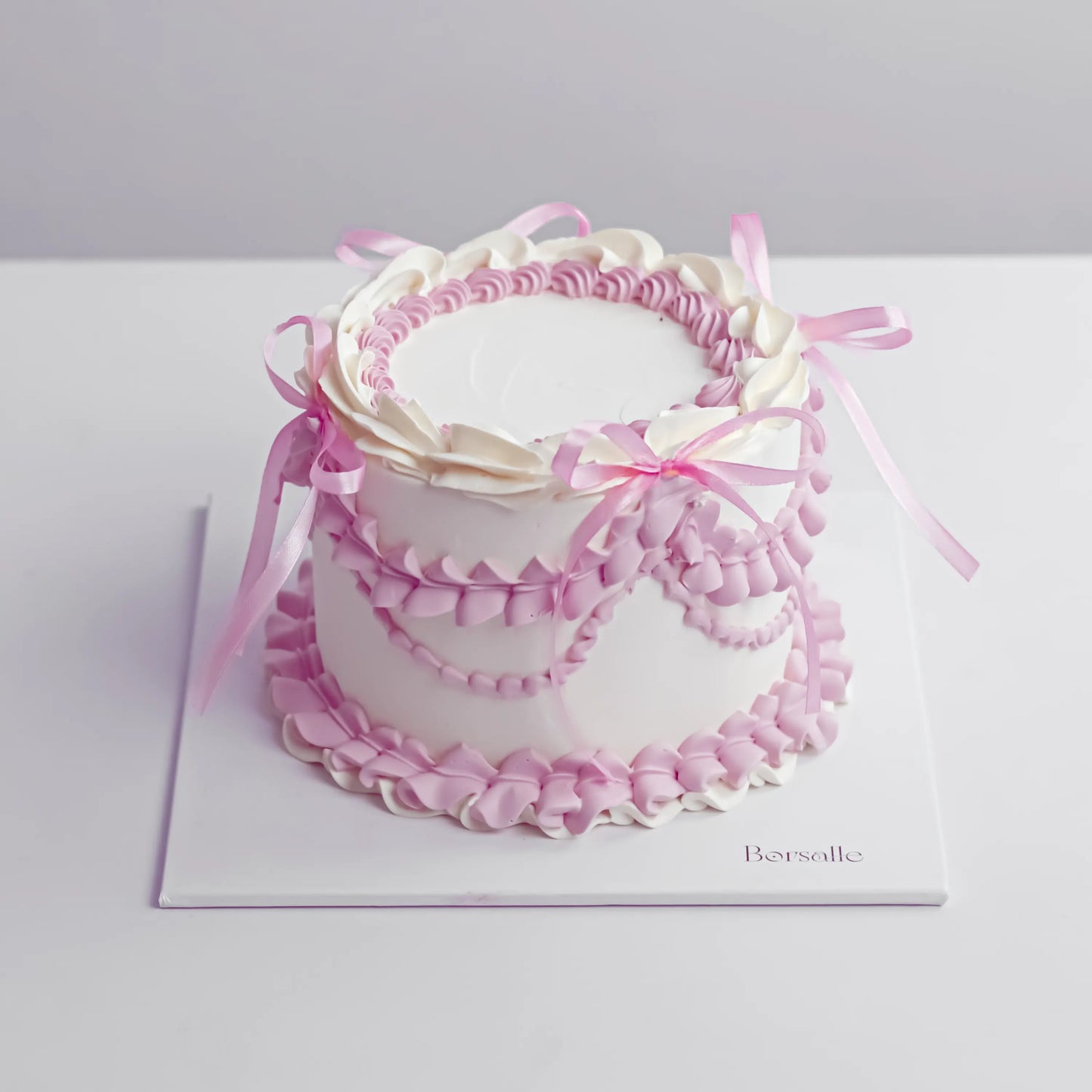 Vintage Birthday Cake