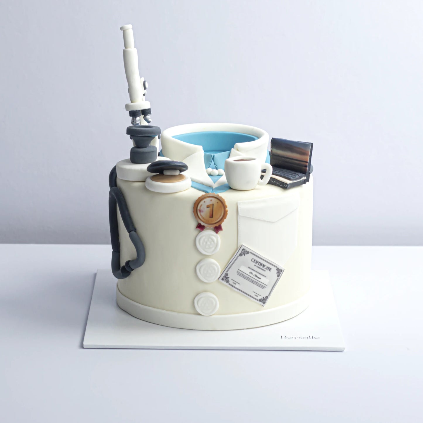 Doctor Themed Birthday Cake
