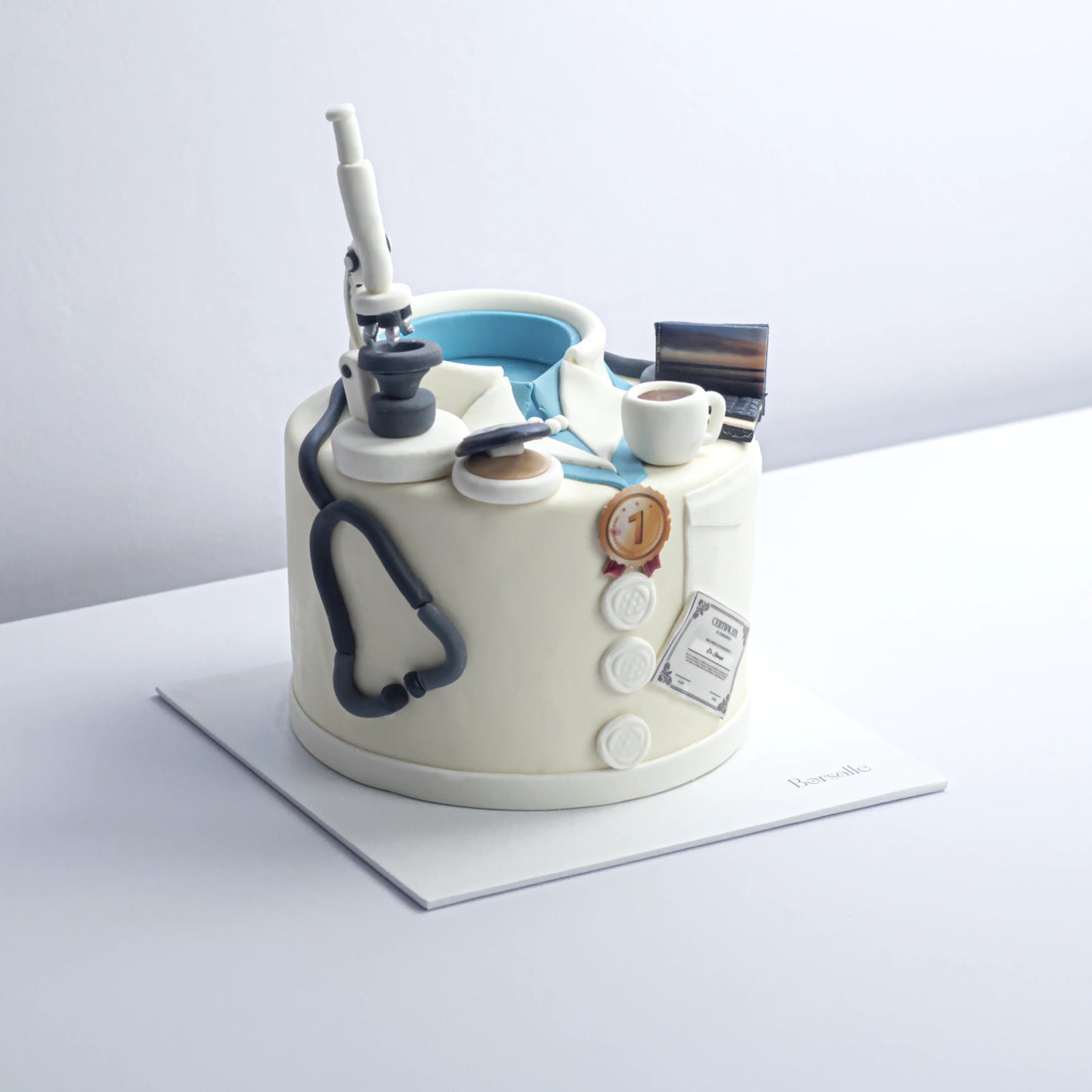 Doctor Themed Birthday Cake