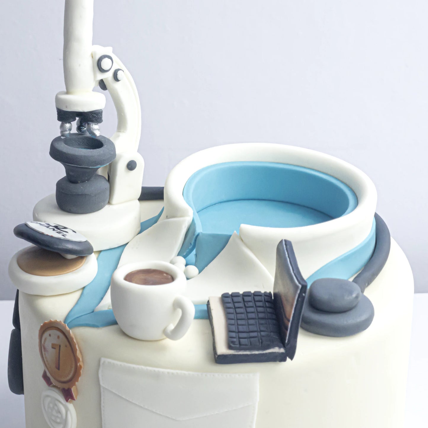 Doctor Themed Birthday Cake