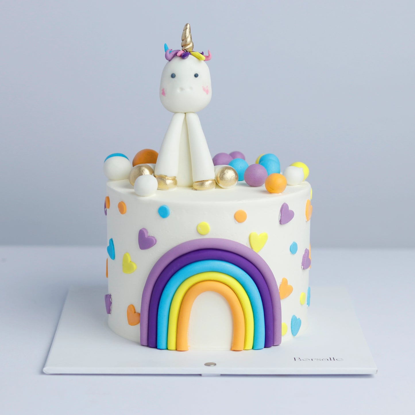 Rainbow Unicorn Delight Cake