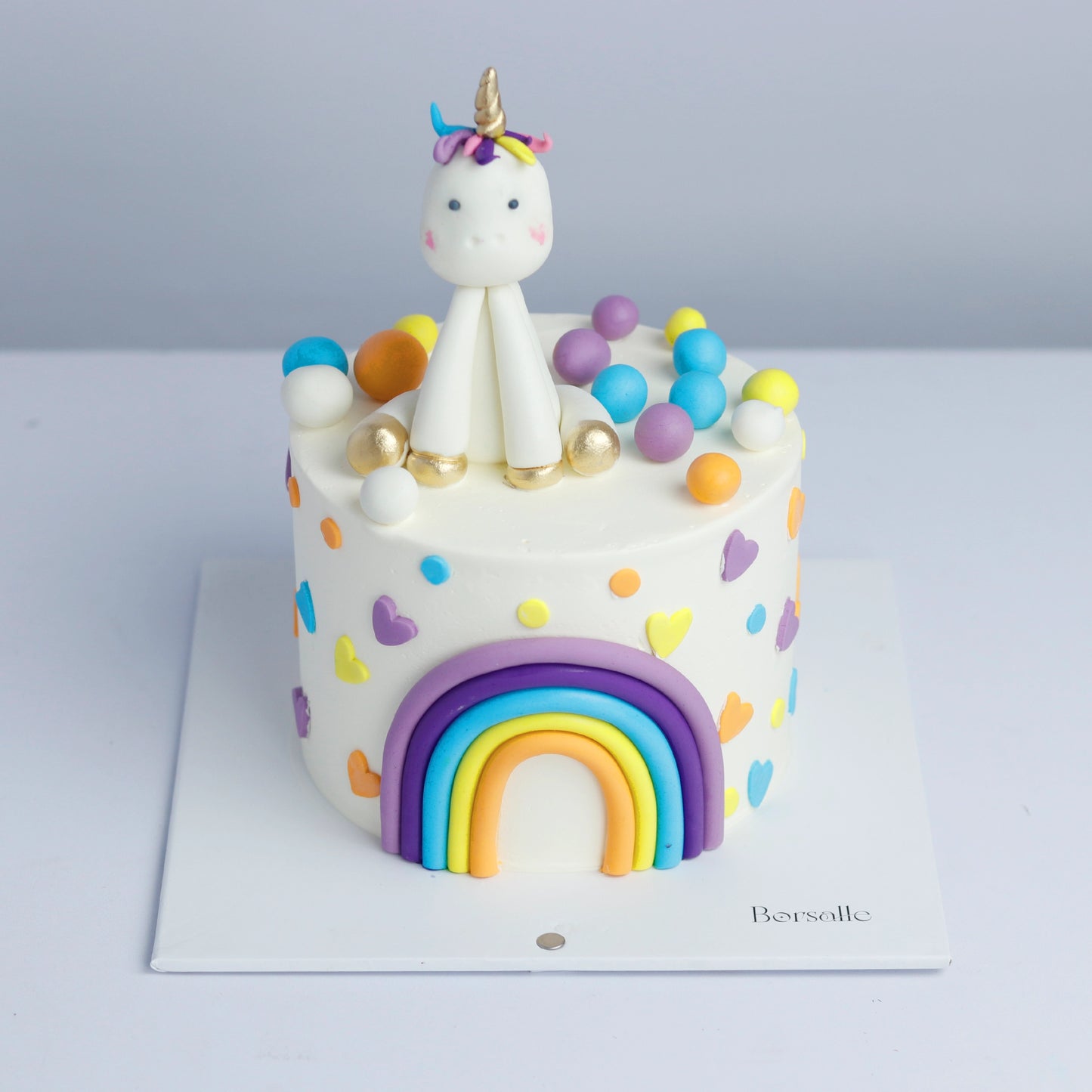 Rainbow Unicorn Delight Cake