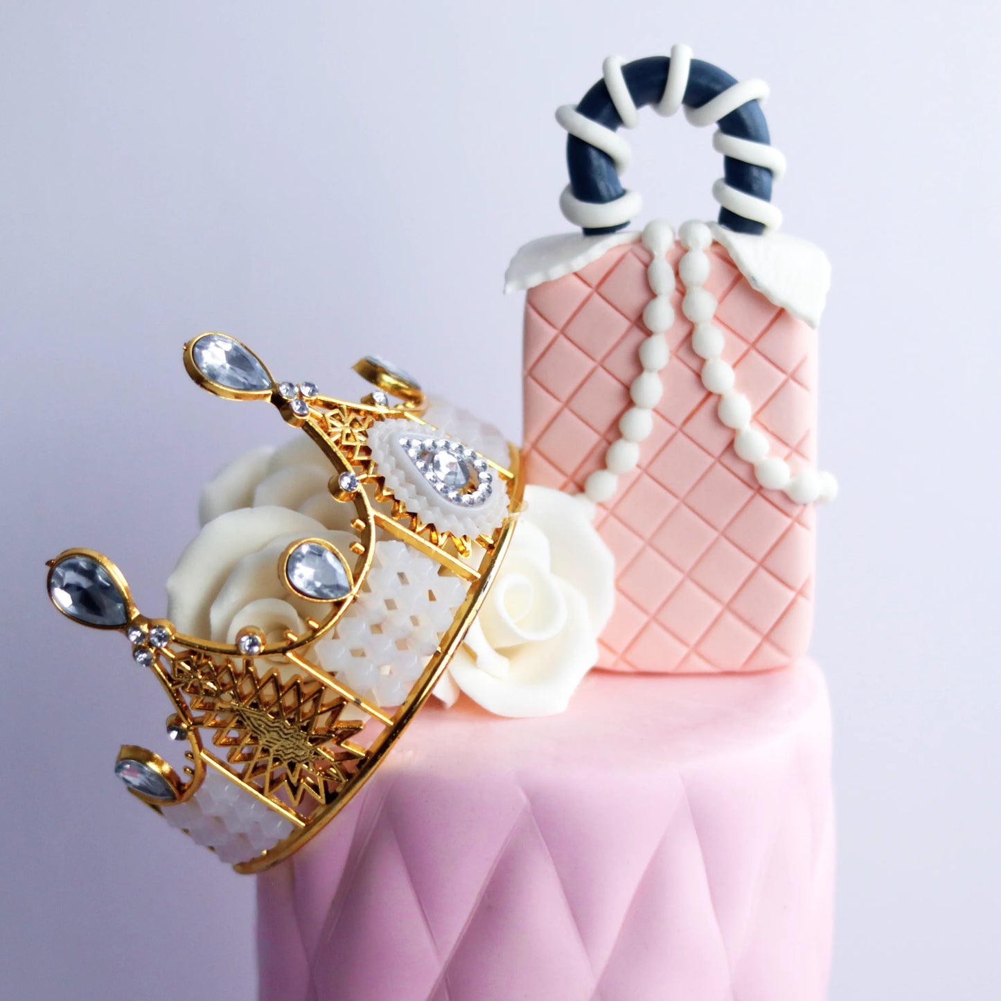 Two-Tier Makeup Barbie Cake