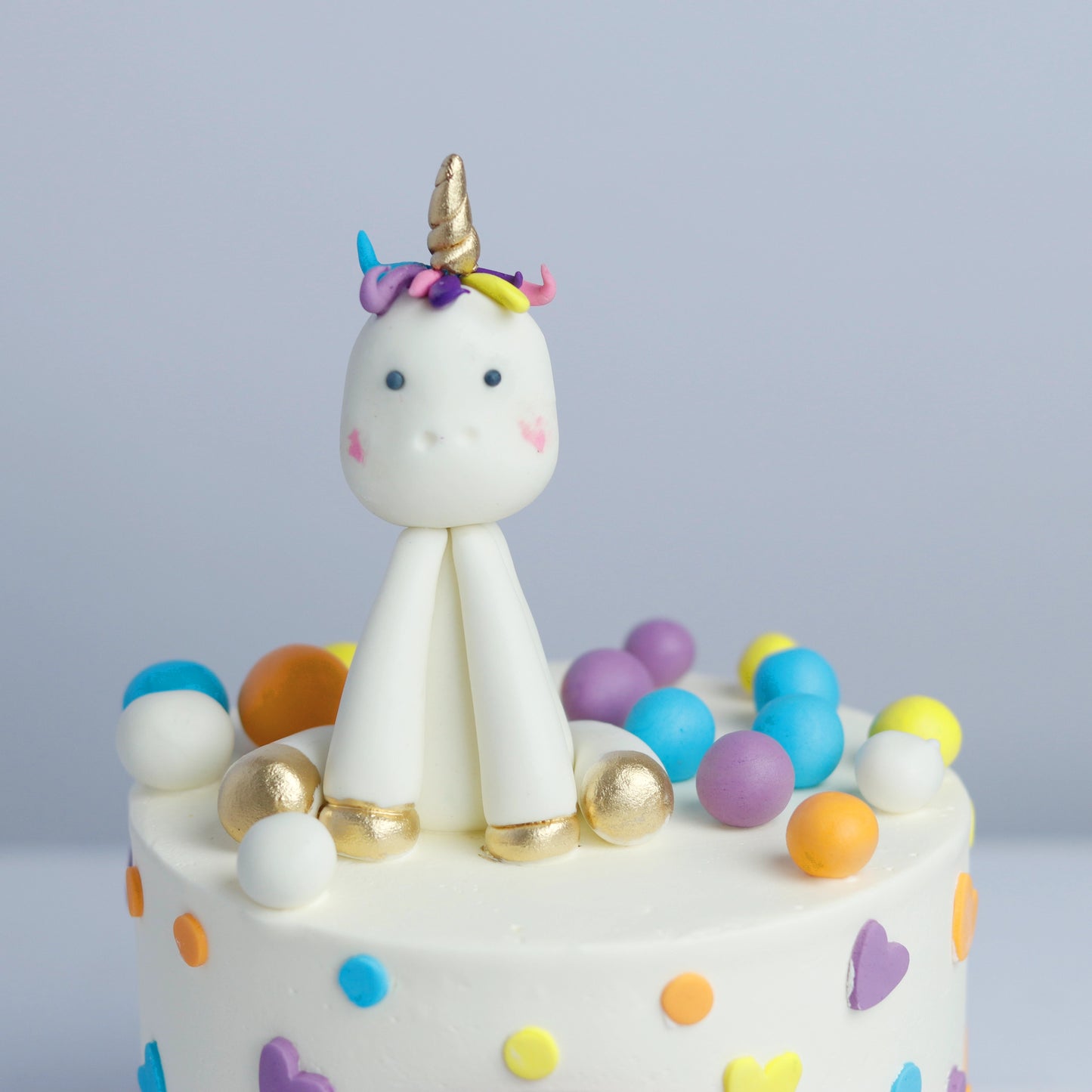 Rainbow Unicorn Delight Cake