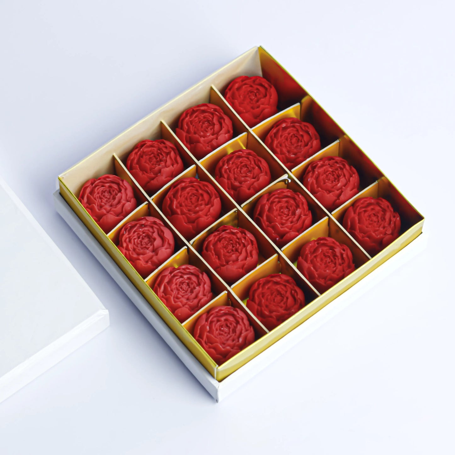 Red Floral Chocolate Box