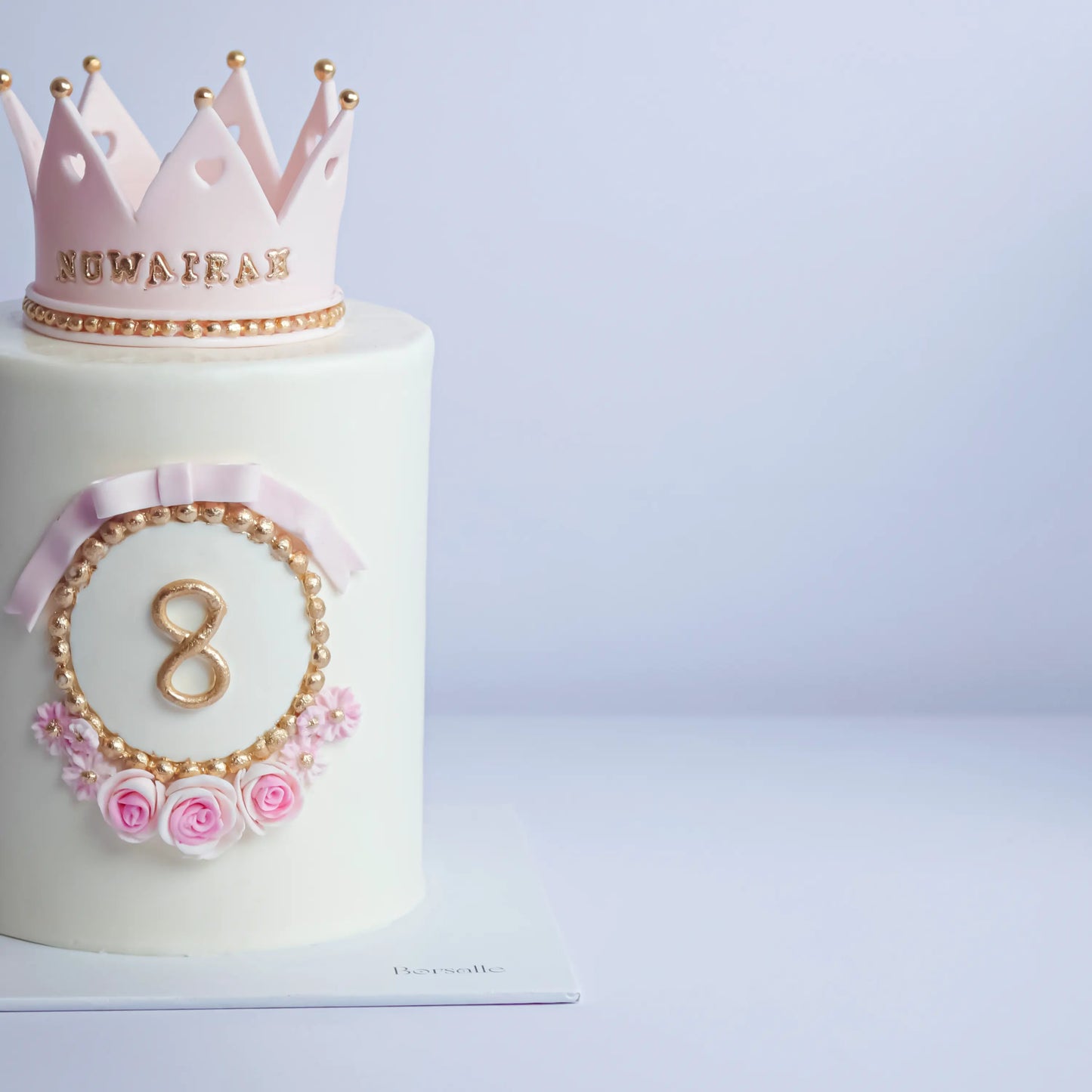 Princess Crown Birthday Cake