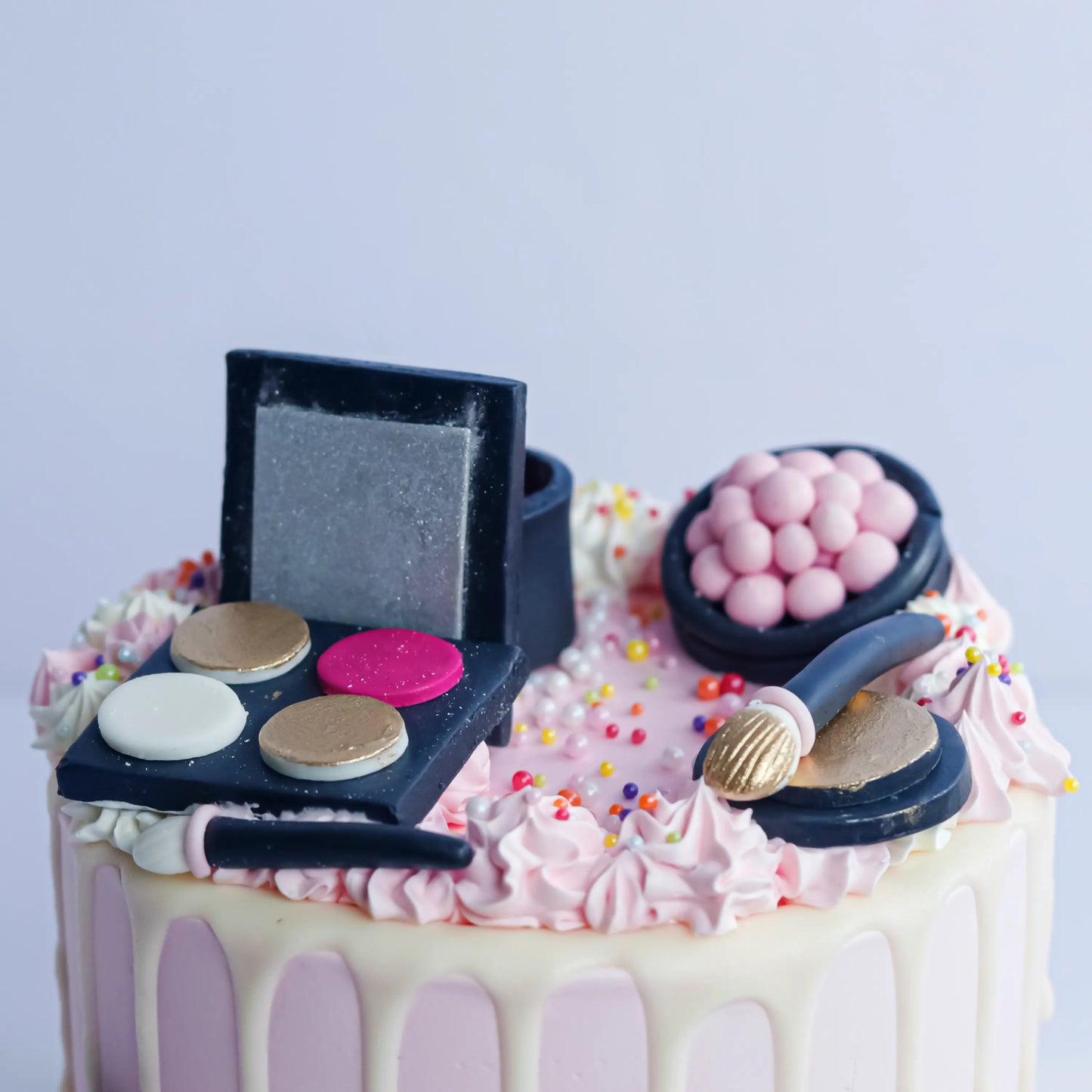 White Makeup Cake