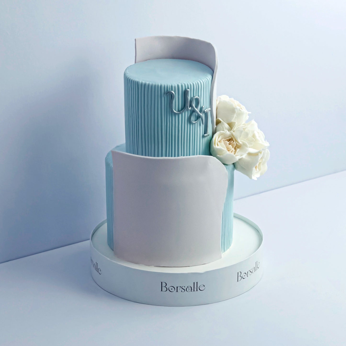 Two-Tier Marriage Anniversary Cake