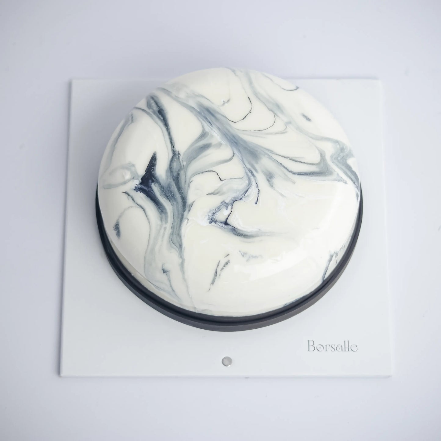 Mirror Glaze (White) Cake