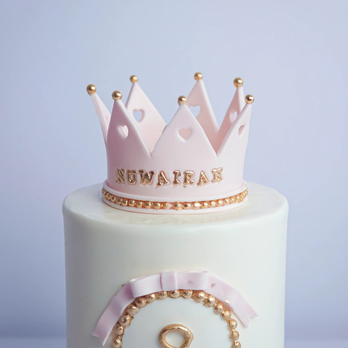 Princess Crown Birthday Cake