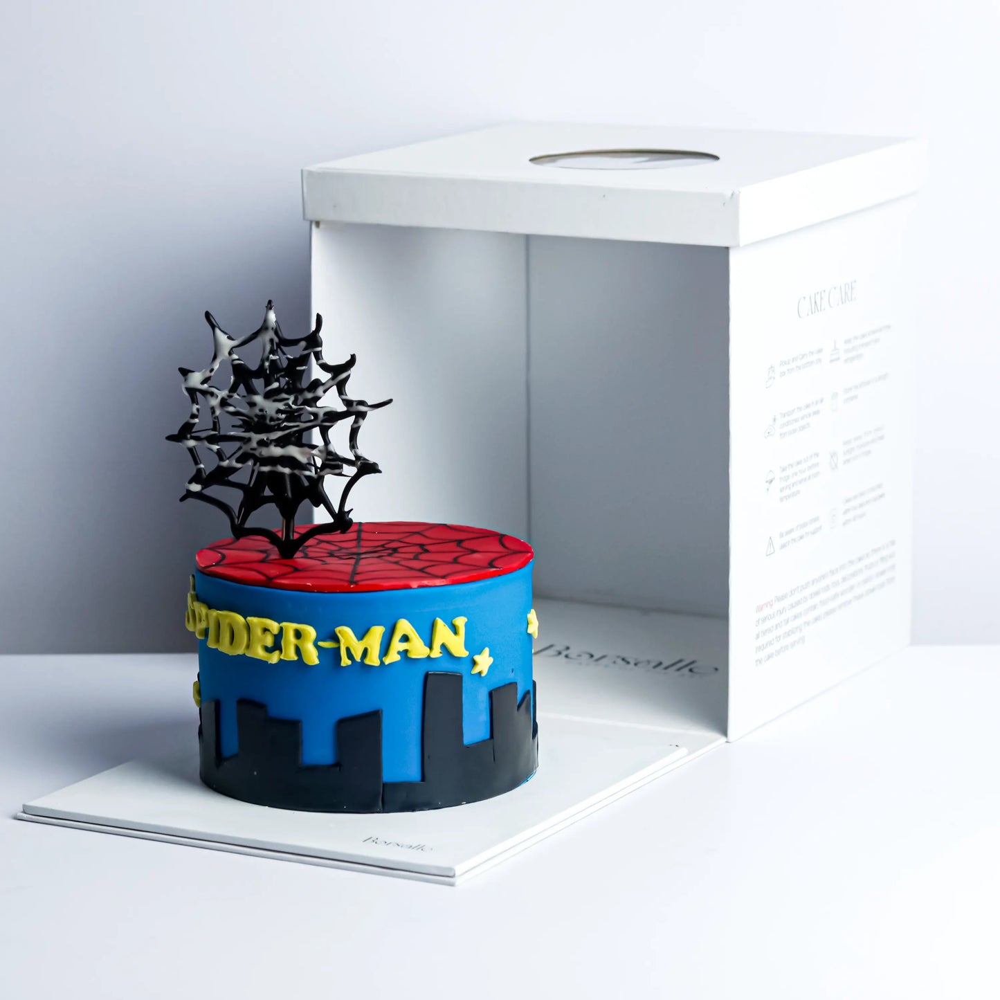 Spiderman Theme Cake