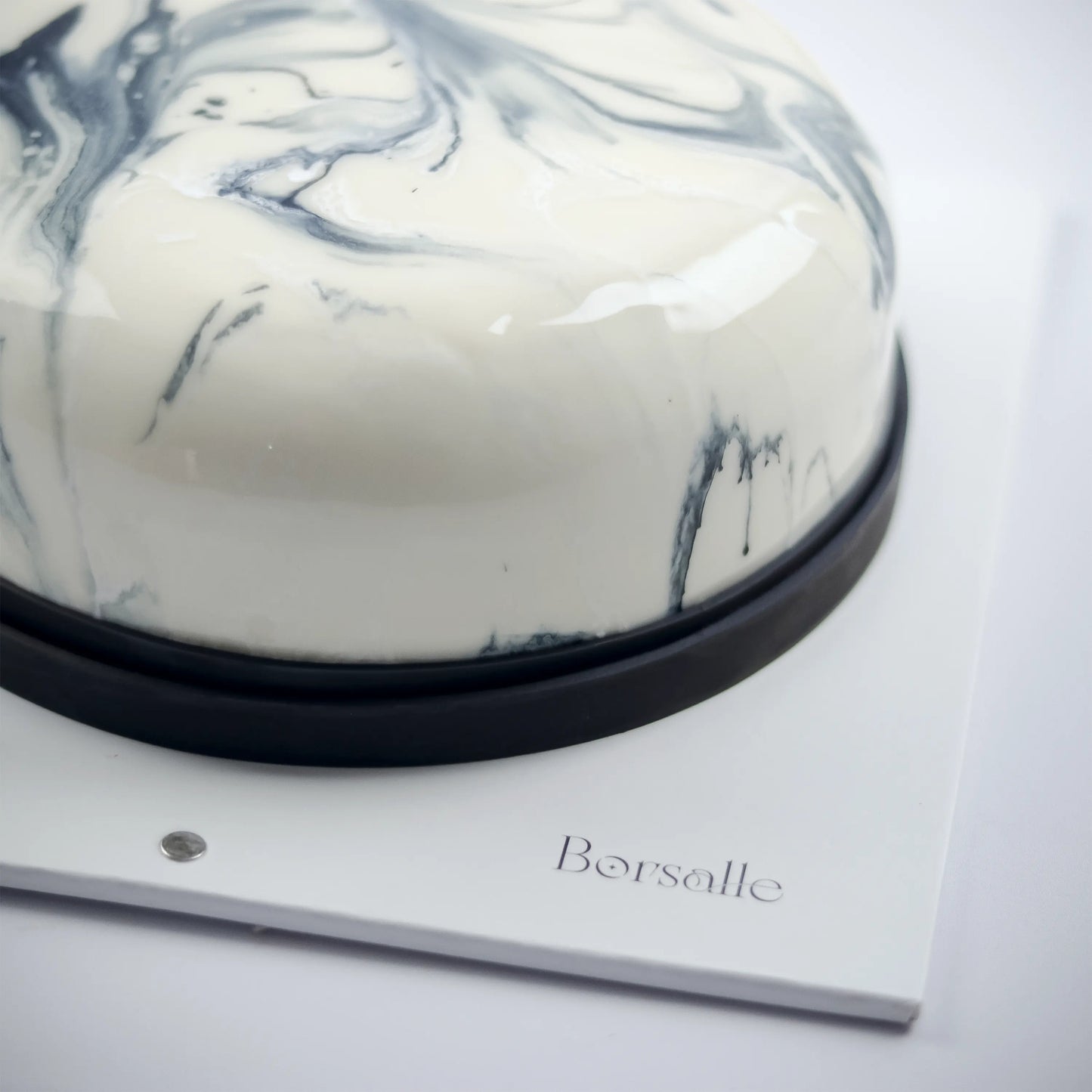 Mirror Glaze (White) Cake