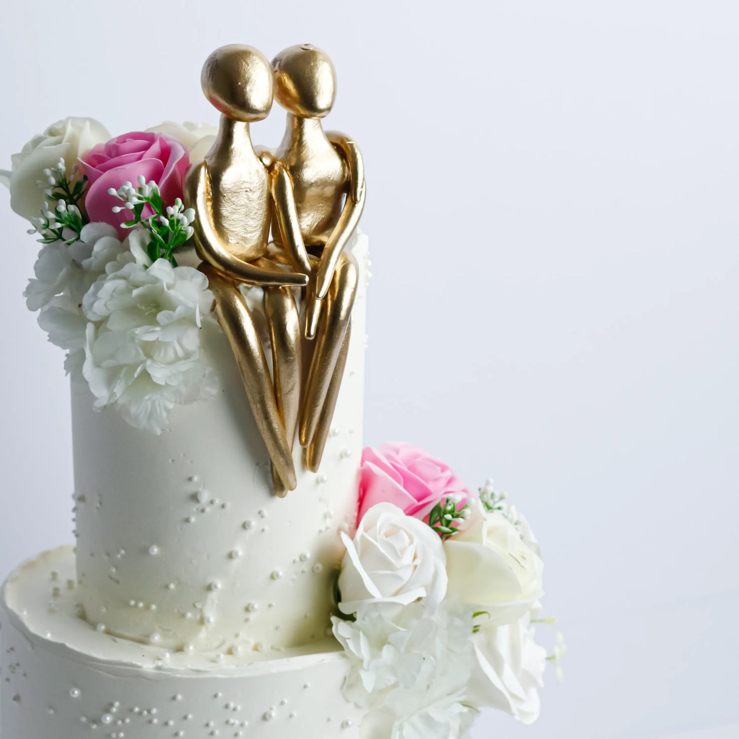 Two-Tier Couple Anniversary Cake