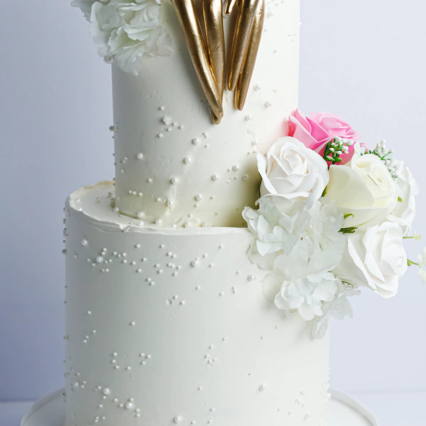 Two-Tier Couple Anniversary Cake