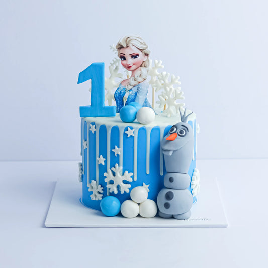 Frozen Theme Kids Cake