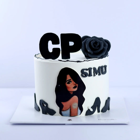 Black Rose Beauty Cake