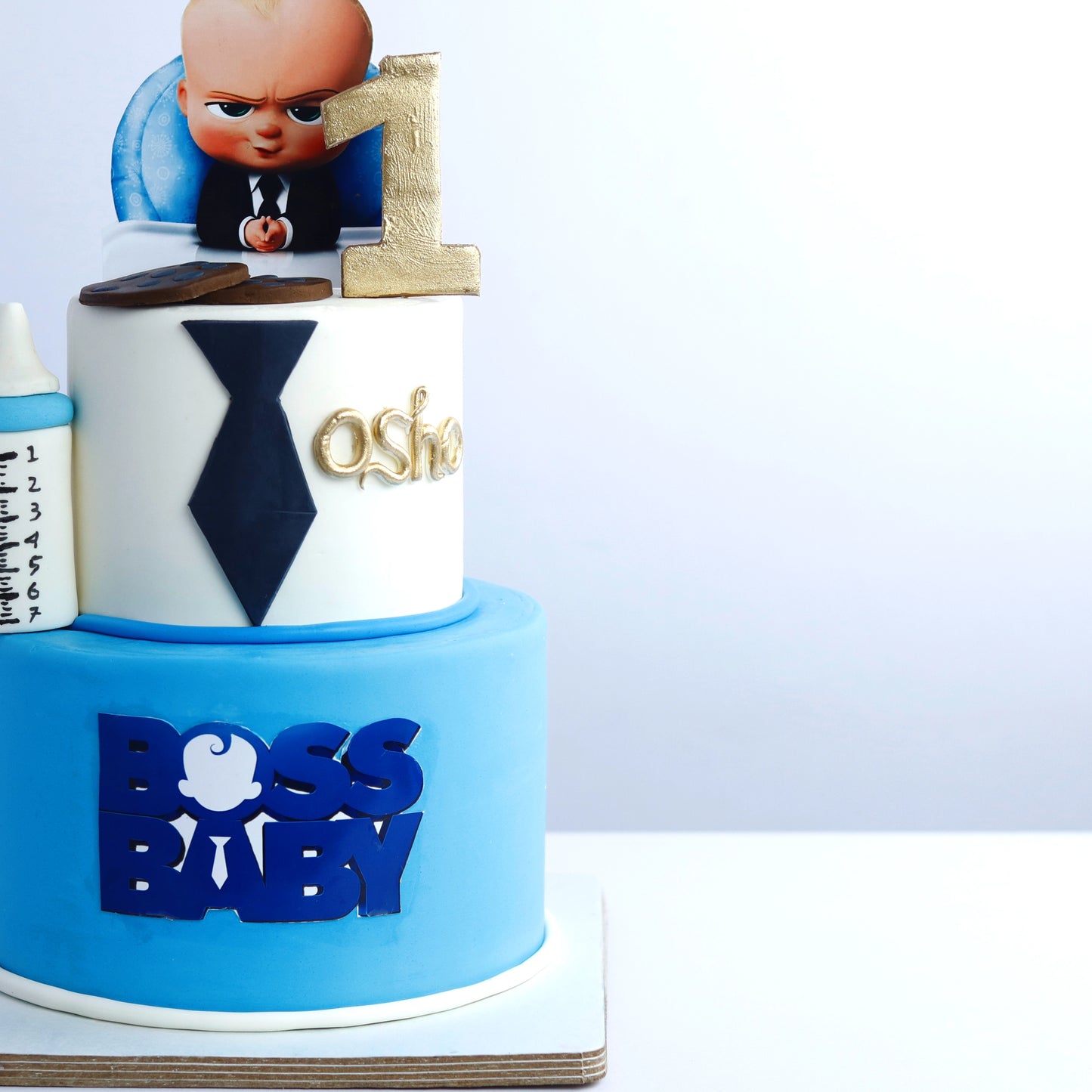 Boss Baby's Executive Two-Tier Cake