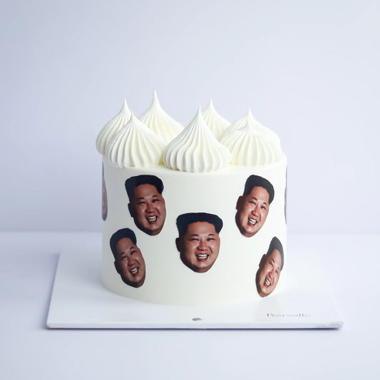 Funky Photo Printed Cake