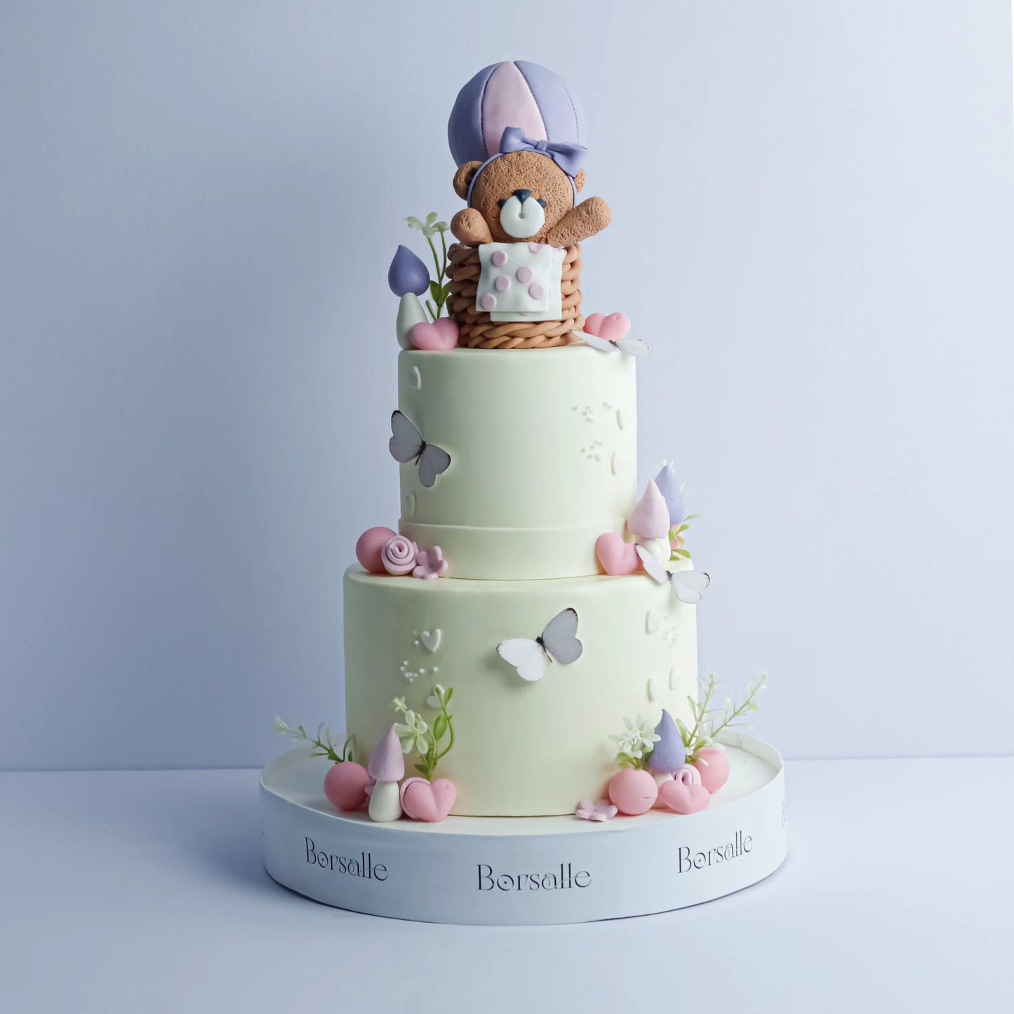 Two-Tier Teddy Bear Cake