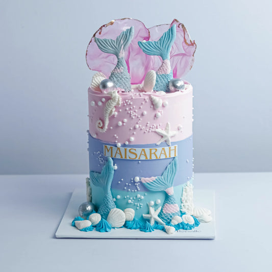 Mermaid's Birthday Cake