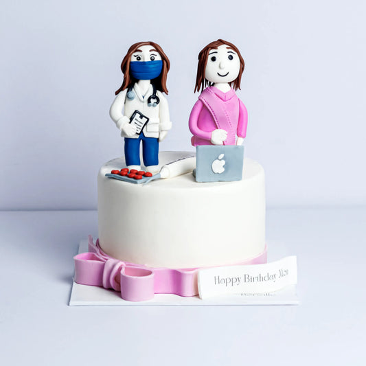 Twin In Profession Cake