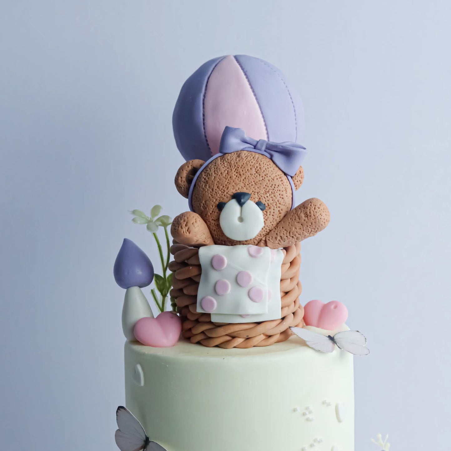 Two-Tier Teddy Bear Cake