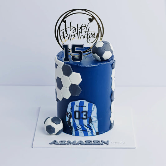 Argentine Football Theme Cake