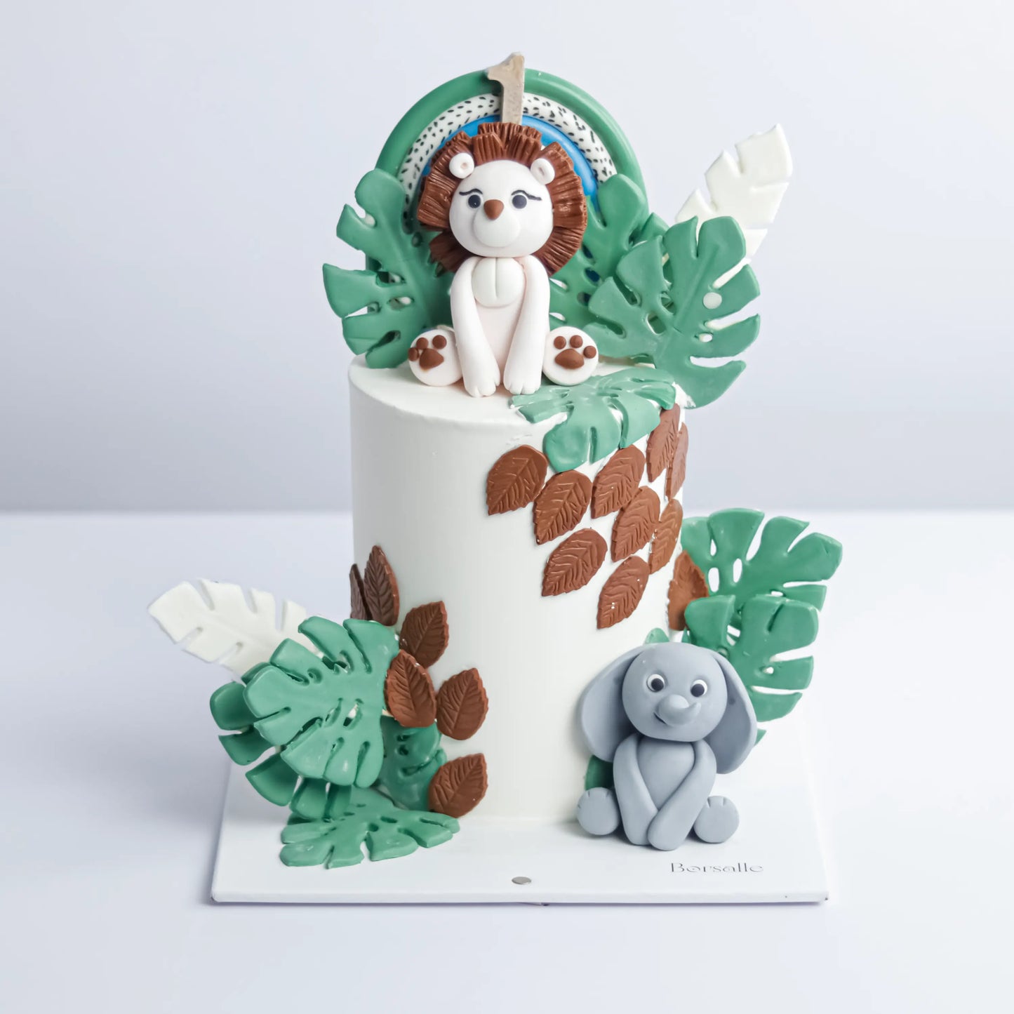 Jungle Safari Birthday Cake