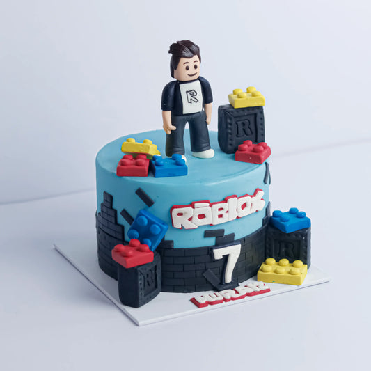 Robolox Birthday Cake