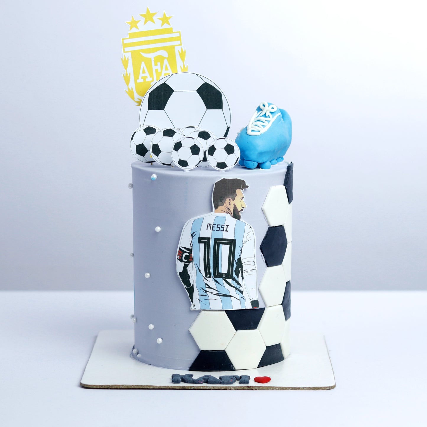 Messi's Magic Football Cake