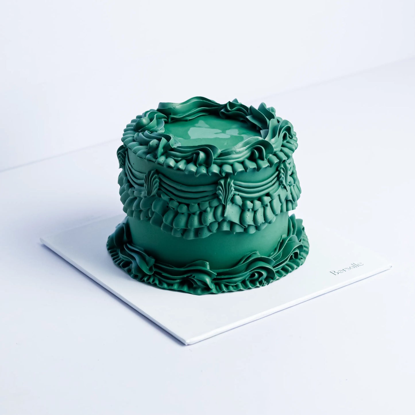 Green Vintage Cake