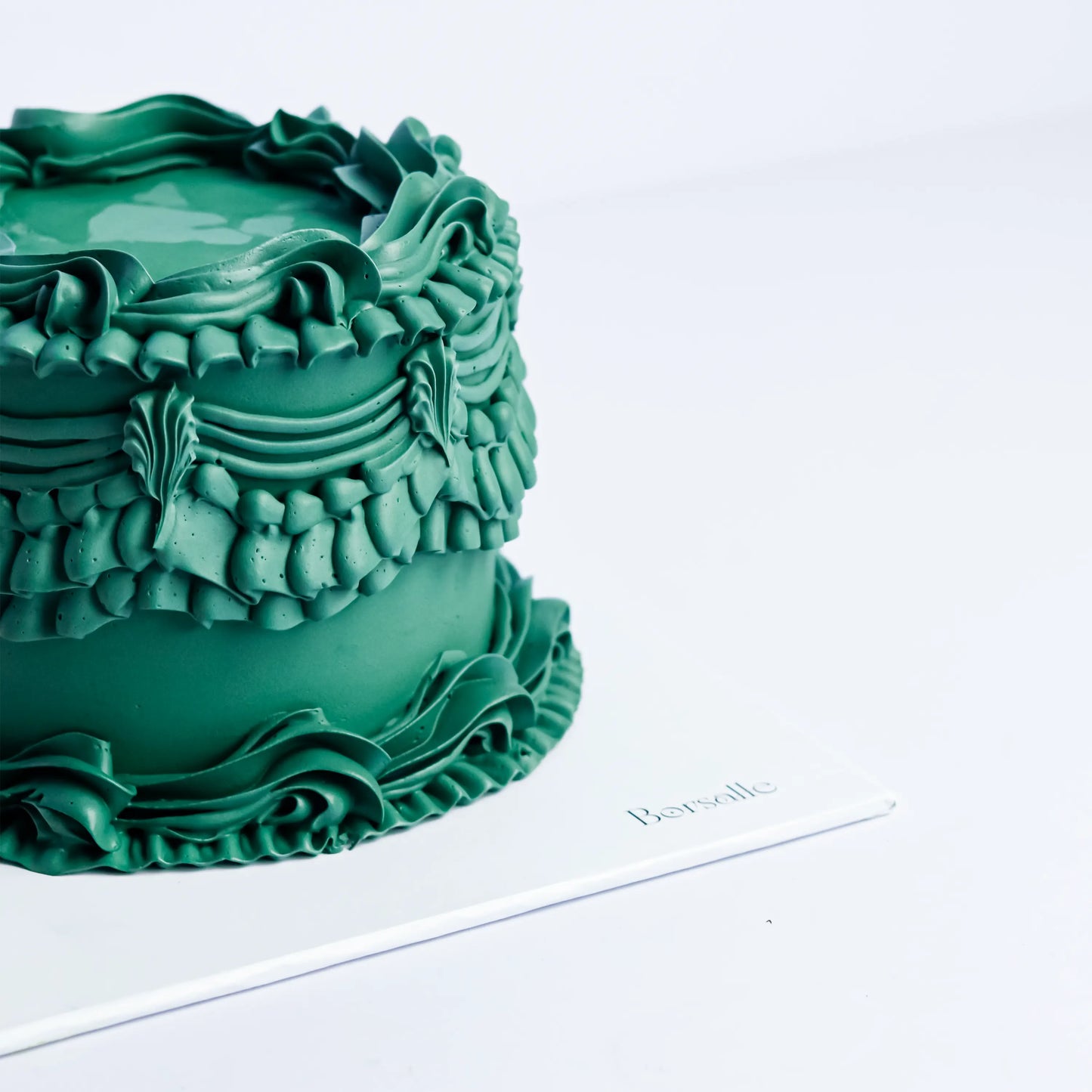 Green Vintage Cake