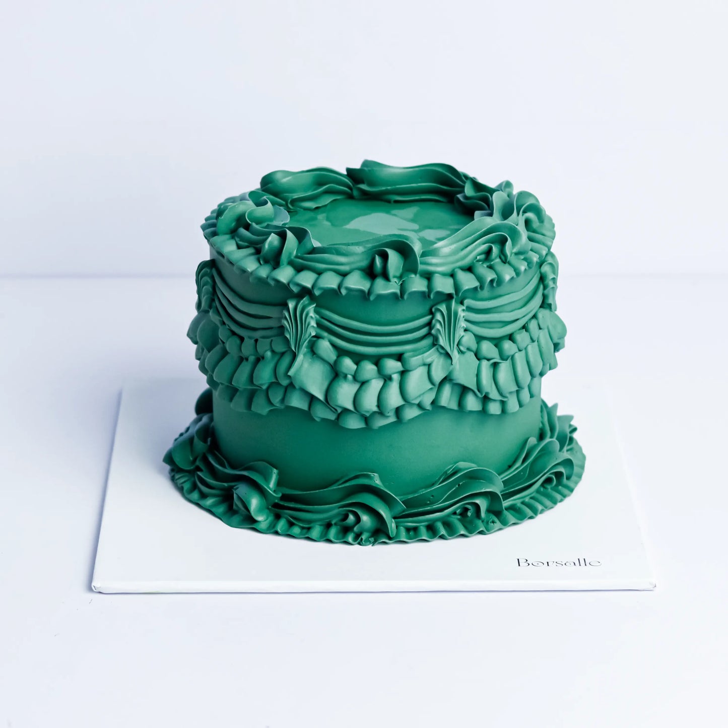 Green Vintage Cake