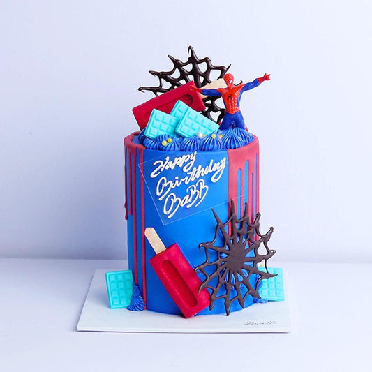 Spiderman Cake - Borsalle