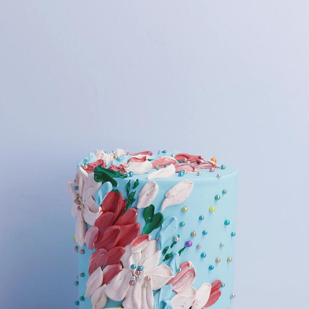 Artist Blooming Canvas cake - Borsalle