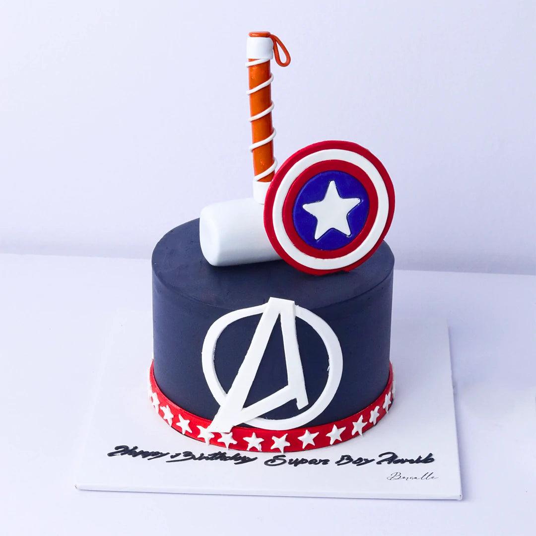 Avengers Assembly Cake - Borsalle