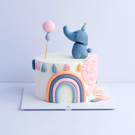 Baby Elephant Cake - Borsalle