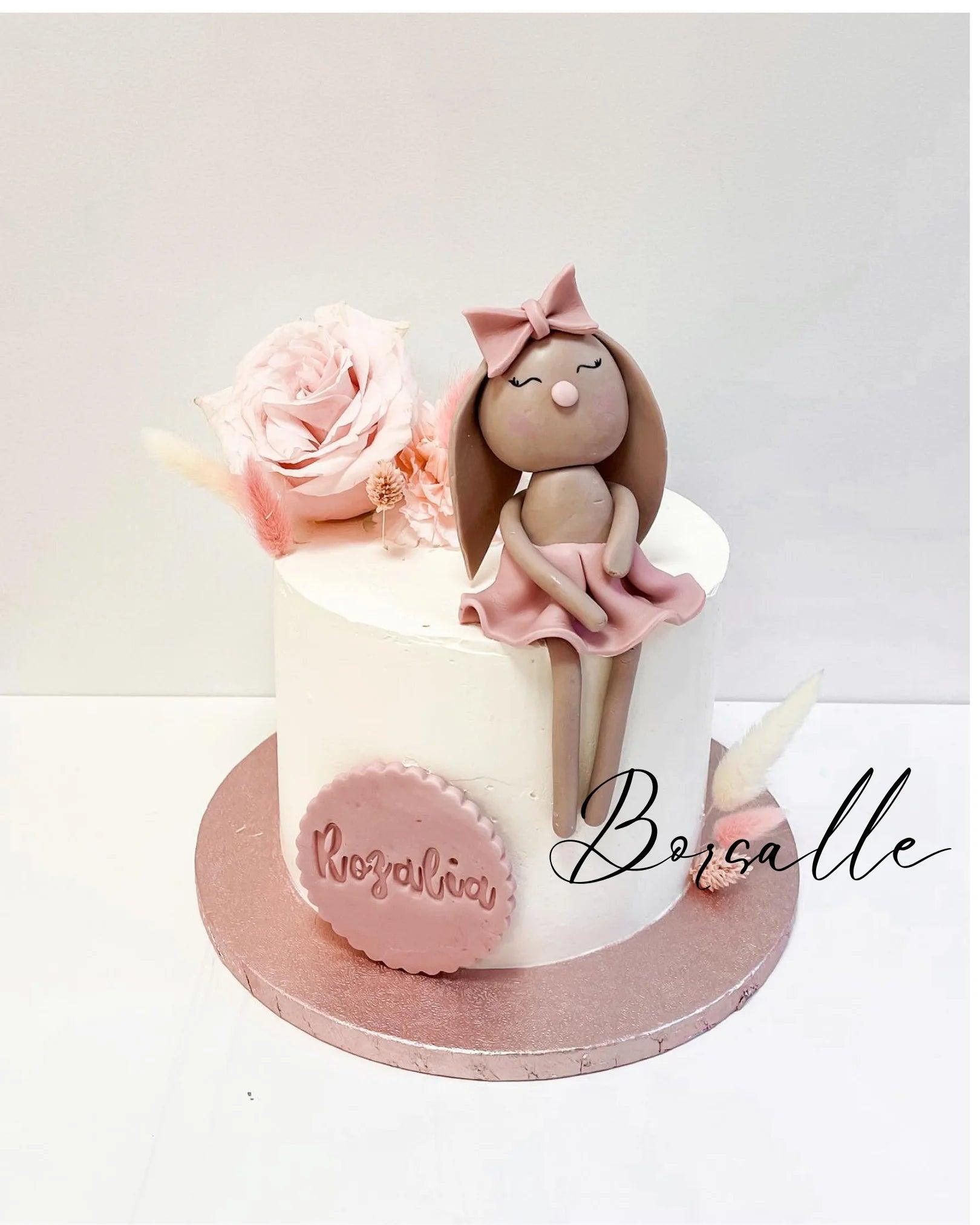 Baby Girl Rose Cake - Borsalle