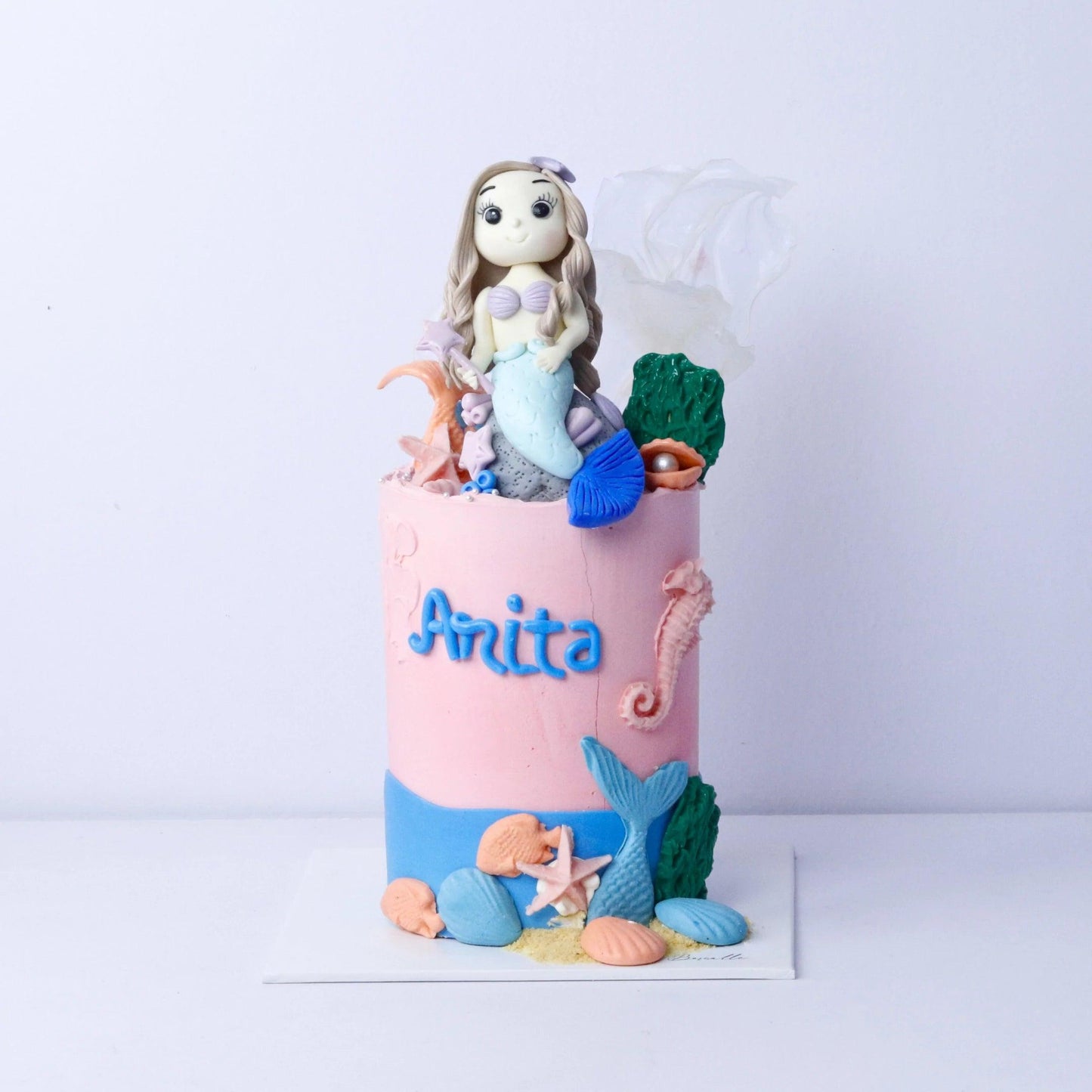 Baby Mermaid Cake - Borsalle