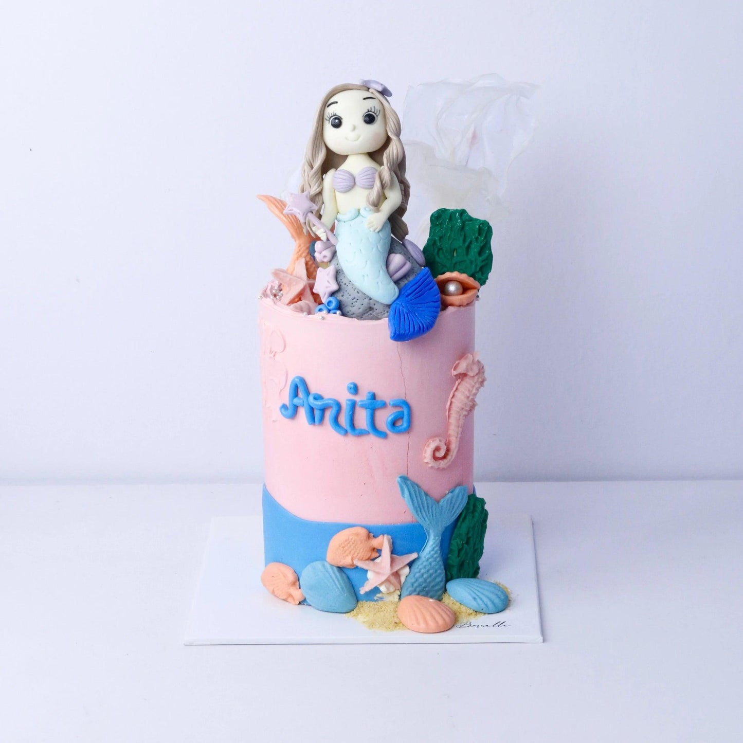 Baby Mermaid Cake - Borsalle