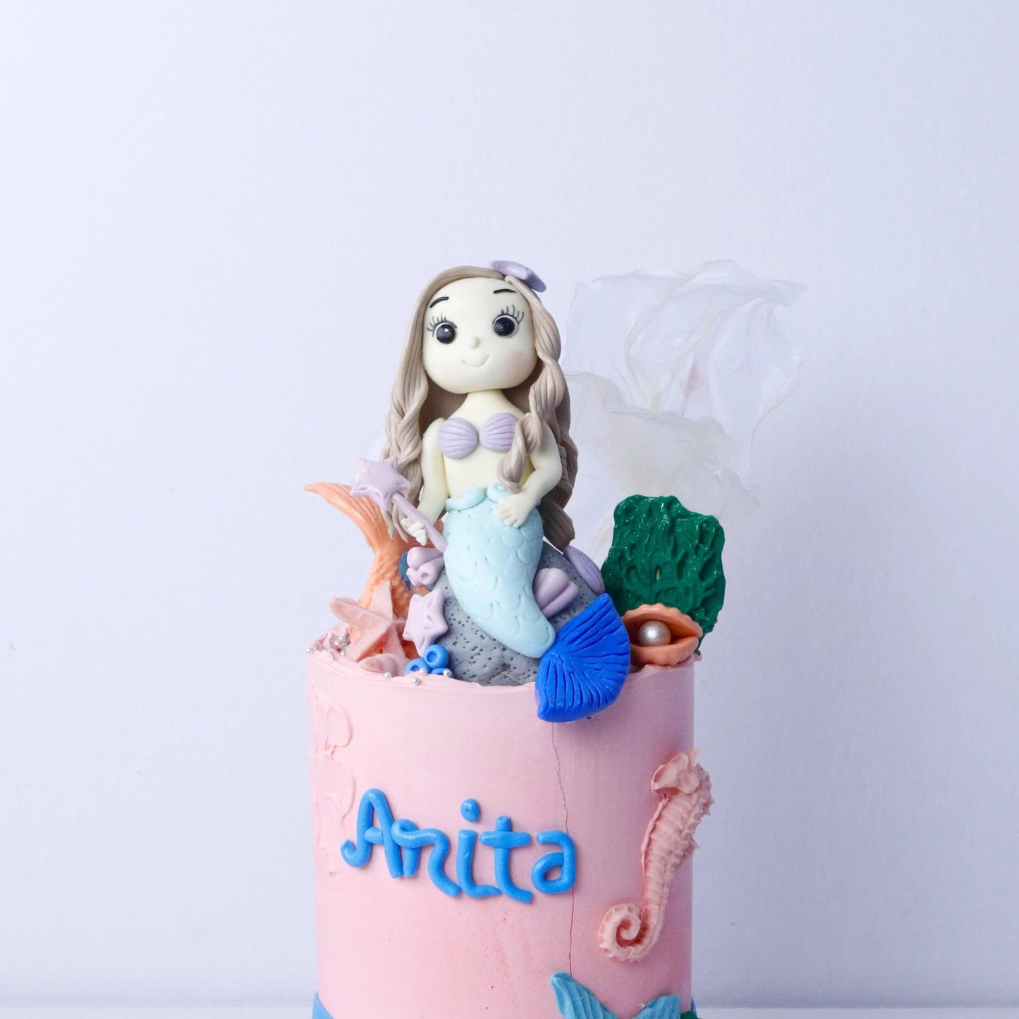 Baby Mermaid Cake - Borsalle