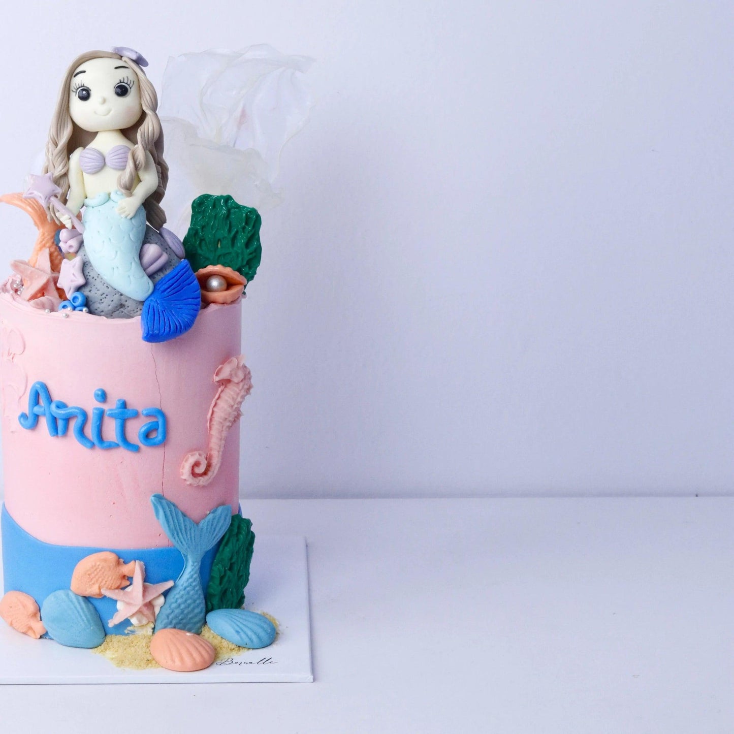 Baby Mermaid Cake - Borsalle