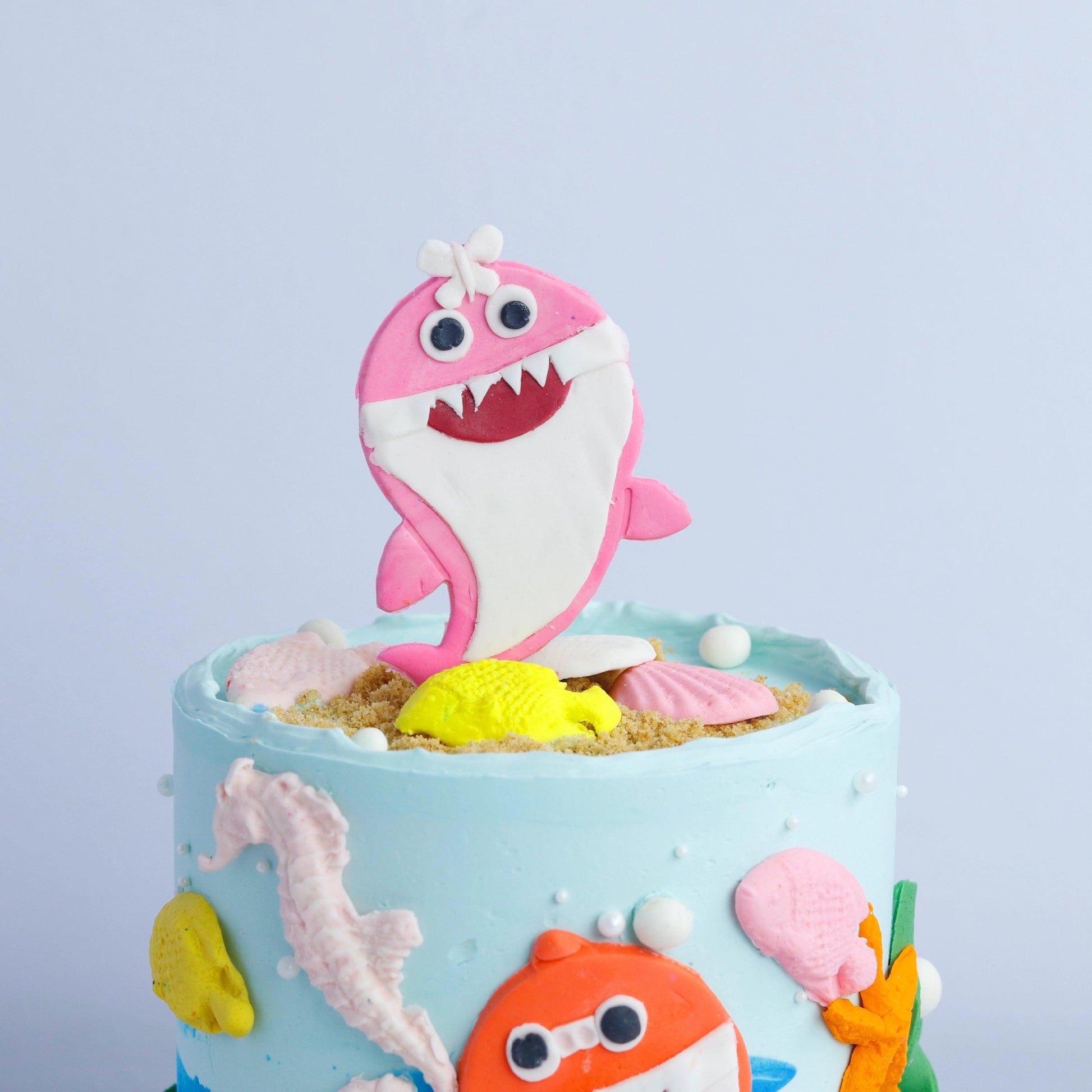 Baby Shark Splash Cake - Borsalle