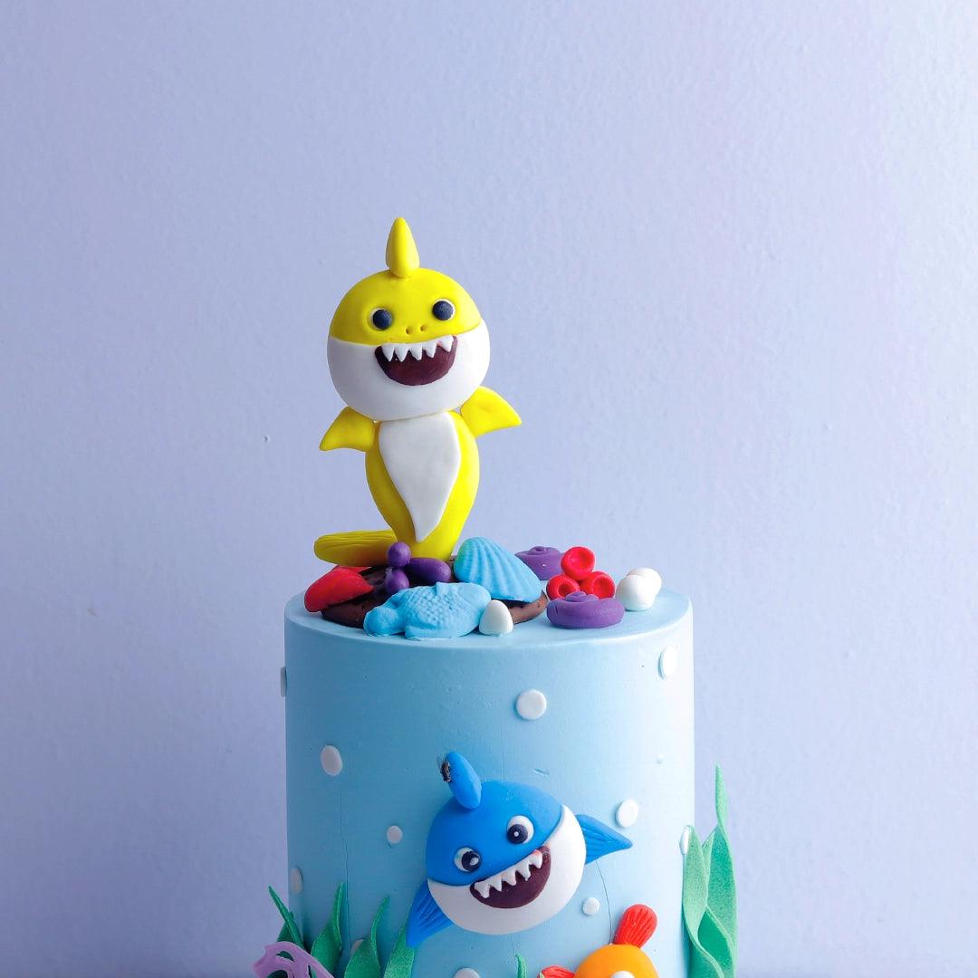 Baby Shark Theme Cake - Borsalle